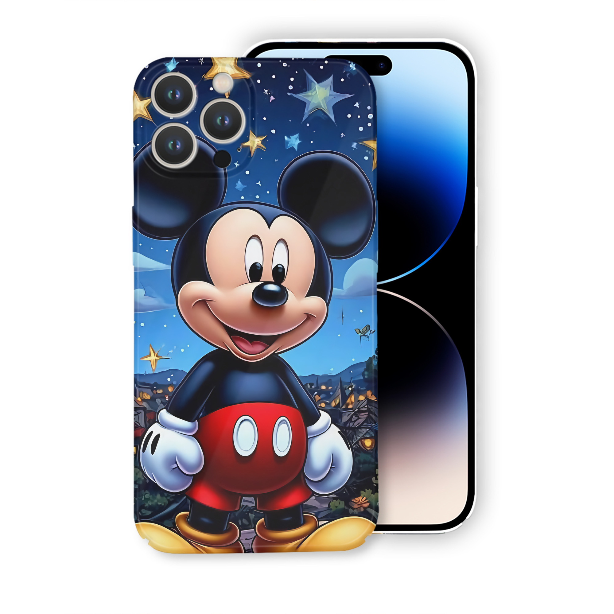（画像用） ミッキーマウス Mickey Mouse 【iPhone 14シリーズ対応】ハードケース